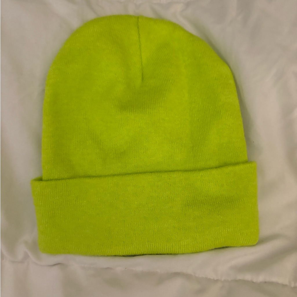 Lime Green Beanie